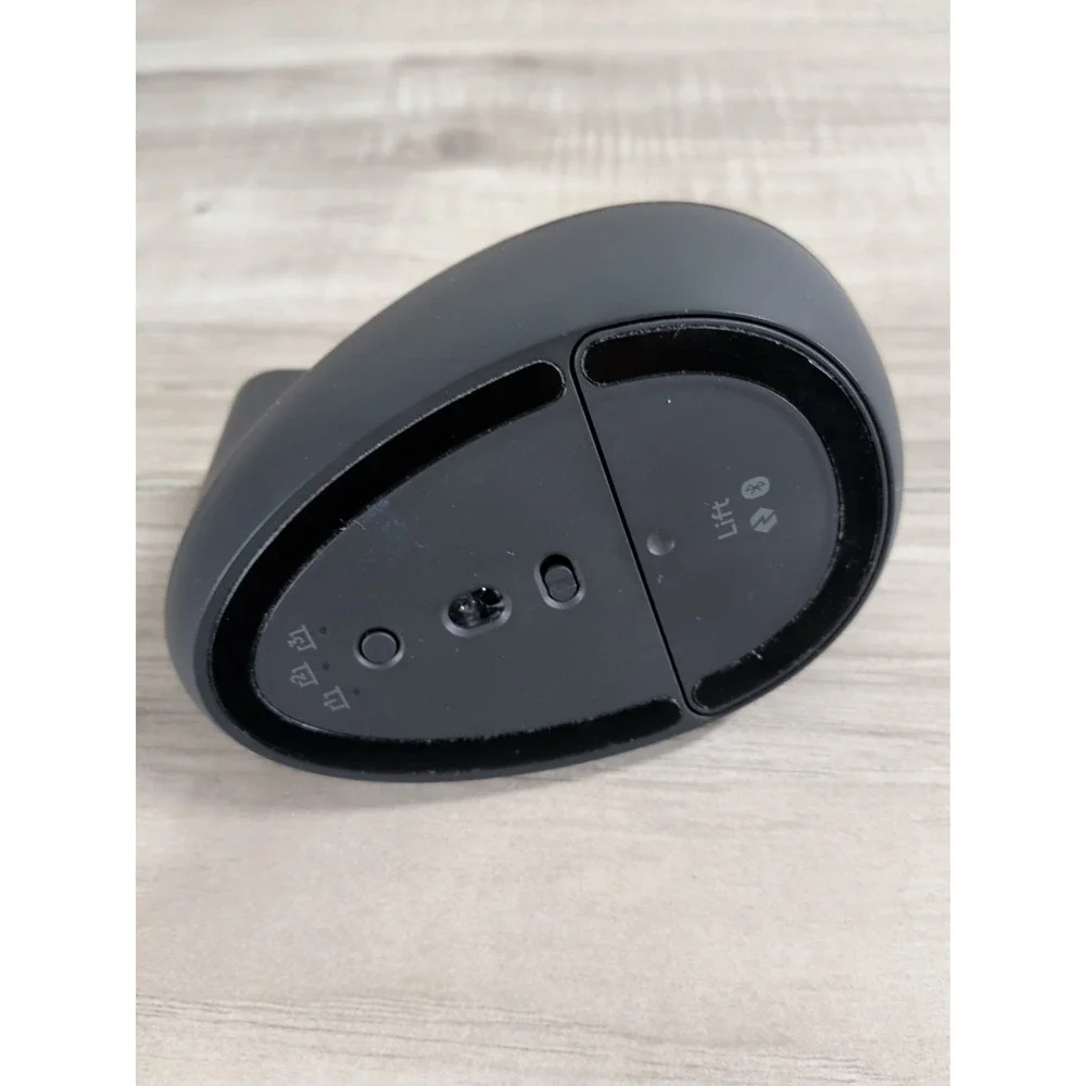 Logitech Lift Vertical Ergonomic Mouse Wireless Bluetooth 4 Buttons